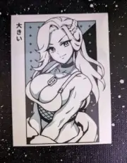 Gamer Supps Waifu Cups S5.3 "OKI" Sticker