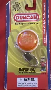 Duncan Classic Keychain Yo-yo Orange Imperial new in package FREE U.S SHIPPING!
