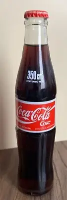 Coca Cola Bottle 350 cm3 ARGENTINA Spanish RARE!