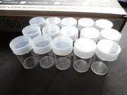 15 Whitman Presidential Small Dollar Round Coin Storage Tubes Screw On Caps