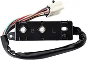 Front Left Side Car Power Seat Switch for NI&SS&an for Teana 2005 Seat Control Switch with Wire Anti-Aging ABS Seat Adjust Switch 87016-9W10B 87066-9W10B car Styling(Left)