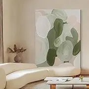 Hand Painted Oil Painting On Canvas - Large Size Simple Abstract Pattern Texture Texture Sofa Background Gallery Art,Wall for Living Room Wall Home Decoration,As Shown,80 X 120 Cm(32"X48")