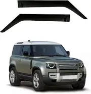 NEW Car Wind Deflectors Window Visor Rain Guard Vent Sun Shade Deflector, Compatible with Land Rover Defender L663 90 110 2020 UP,110 normal