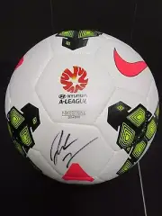 Melbourne Victory - Archie Thompson signed 2014/15 A League Football