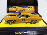 Slot Car 1/32 SCALEXTRIC Ford Mustang '70 No16 C2437A - Thunderslot Pioneer BRM