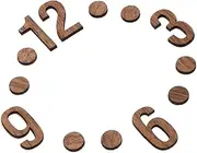 Parliky Replacement Numbers for Clocks and Watches DIY Clock Numerals Kit Strong and Easy to Fit