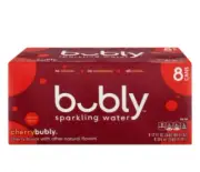 Bubly Sparkling Water Cherry 12 oz Cans (Pack Of 8)