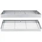AU 304 Stainless Steel WallMounted Spice Bottle Rack Shelf Organizer Kitchen