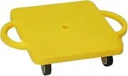 Floor Scooter Board with Handles for Kids Motor Skills Square Sitting Scooter for Outdoor Activities Play Equipment Gym Home