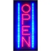 OPEN VERTICAL LED SIGN