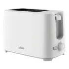 Tiffany 700W 2 Slice Anti-Jam Bread Toaster w/Crumb Tray/7 Toast Setting White
