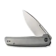 WE Knife Speedster Frame Lock 21021B-1 Knife CPM 20CV Gray Titanium