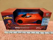 Marvel Spiderman Racecar Remote Control Car 27 MHz w/ Steering Wheel Control NEW