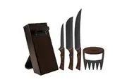 Tramontina Churrasco Black Collection 5pc Knife Block Set