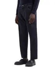 Emporio Armani Relaxed Fit Lightweight Twill Pants