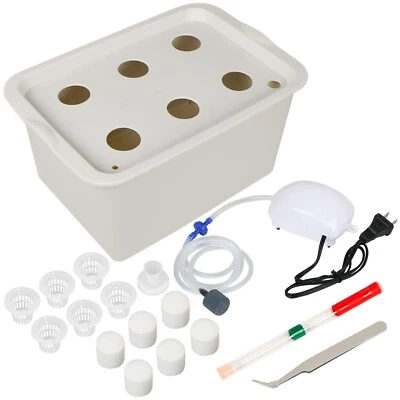 Hydroponics Grower Kit DIY Self Watering Indoor Hydroponics Tools DWC Hydropo...