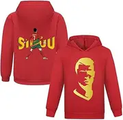 [Forlcool] NO.7 Football Kit Jumpers for Boys Girls 2023 Football Hoodie with 2 Sides Prints