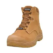 MACK Force Lace-Up Safety Work Boots - Honey - MK00FORCE