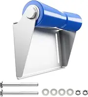Wosuine 8inch/12inch Boat Trailer Rollers with Brackets Galvanized Steel Keel Roller Assembly Kit