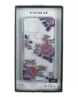 New Genuine Coach Protective Case For Google Pixel 5 Moody Floral Clear