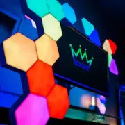 11 Pack Hexagon Quantum Light Voice Control Wifi Smart Lamp Kit DIY Gaming Gift
