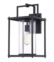 Quoizel GRE8409MBK 17" Matte Black Outdoor Wall Lantern - New PRICED TO SELL