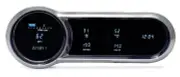 Dakota Digital Dash 1953-54 Chevy Car Gauge Cluster System VFD Clock VFD3-53C-C