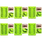 Cross Cluster Fox Eye Lashes Fairy 3D Faux Mink Lashes