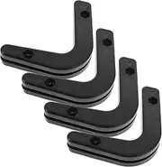 HANABASS Barbell Stand Hook Barbell Holder Rack for Weight Plates Gym Accessory