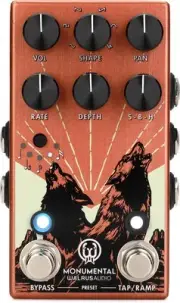 Walrus Audio Monumental Stereo Harmonic Tap Tremolo - Orange