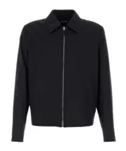 Zegna Long-Sleeved Field Jacket IT52,IT50,IT54,IT48 blue