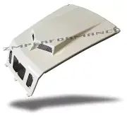 NEW POLARIS RZR 800 RZR 800S 08 - 10 WHITE SCOOPED HOOD PLASTIC
