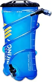Azarxis Hydration Bladder Soft Water Bottles, BPA-Free, Leak-Proof, Sports Soft Flask Water Bladder for Backpack, Hiking, Jogging, Camping, Climbing