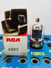 RCA 6883 8552 (12 Volt 6146) LIFE TEST Excellent Transmitting Beam Power Tube