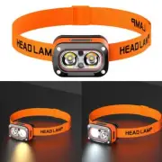 Headlamp Head Light LED Smart Sensor Work Lamp Rechargeable Light AU H7H4