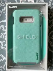LAUT Samsung Galaxy S10e Case, Shield, Durable Protective Hybrid Case, Mint, New