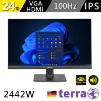 在飛比找momo購物網優惠-【terra 沃特曼】2442W 24型 IPS 100Hz