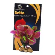Purple & Green Betta Mini Aquarium Plant for Siamese Fighting Fish Tanks & Bowls