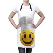 Smiley Face Chef Apron (AOP)