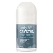 Body Crystal Roll-On Deodorant Unscented 80 ml