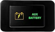 12V 3A ON-OFF Horizontal Push button Switch AUX BATTERY for Nissan PATROL GQ (1987~1997) GU Series 1 (1997~2001) AMBER GREEN