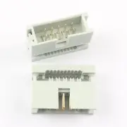 5Pcs 2.54mm 0.1" Pitch 2x5 Pin 10 Pin IDC Male Box Header Flat Cable Connector