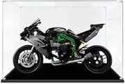 Acrylic Display Case for Lego 42170 Technic Kawasaki Ninja H2R Motorcycle Figure Storage Box Dust Proof Glue Free