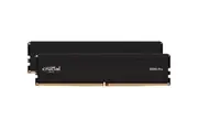 Crucial Pro 16Gb 1X16Gb Ddr5 Udimm 6000Mhz Cl36 Black Pc Gaming Memory
