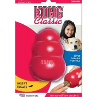 在飛比找momo購物網優惠-【KONG】Classic / 紅色經典抗憂鬱玩具 XXL號