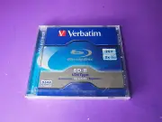 Verbatim BLU-RAY DISC - BD-R Recordable, 25 GB, 2X Speed - New/Sealed
