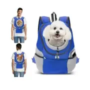 Dog Cat Backpack Carrier Pet Travel for Small Dogs & Cats Sz XL