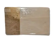 NEW Bill Blass Queen Flat Sheet 200 Thread Count Springs Home Fashions Sand Tan