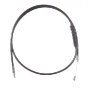 Black Vinyl Coated +12" Clutch Cable 1995-1999 Harley-Davidson Dyna Super Glide