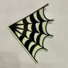 Spiderweb glow in the dark Sticker Tattoo Flash Halloween Spooky